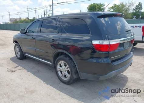 2013 Dodge Durango Sxt из США, поврежденный, VIN 1C4RDHAG4DC673786